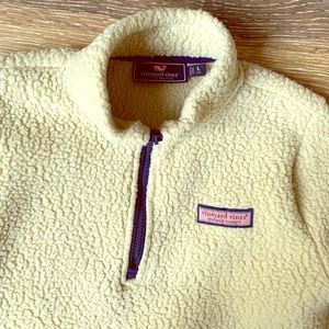 Vineyard Vines Fleece Shep Shirt Boys Girls L